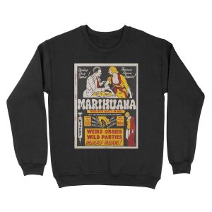 Marihuana Unisex Crewneck Sweatshirt