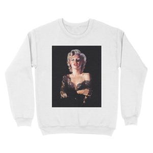 Alternative view of Marilyn Monroe in Lace Unisex Crewneck Sweatshirt