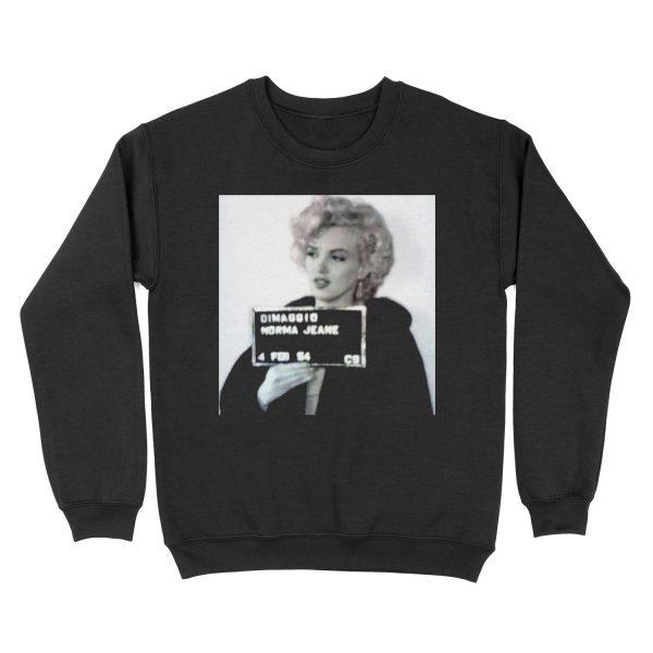Marilyn Monroe's mugshot Unisex Crewneck Sweatshirt