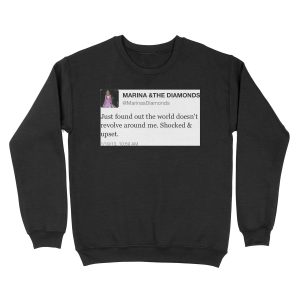 marina and the diamonds tweet Unisex Crewneck Sweatshirt