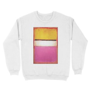 Alternative view of Mark Rothko | White Center (Yellow, Pink and Lavender on Rose) Unisex Crewneck Sweatshirt
