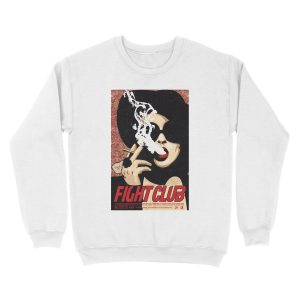 Alternative view of Marla Singer Fight Club Unisex Crewneck Sweatshirt