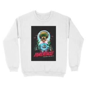 Alternative view of Mars Atacks Unisex Crewneck Sweatshirt