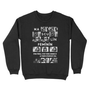 Masculin Féminin (1966 film) Jean Luc Godard Unisex Crewneck Sweatshirt