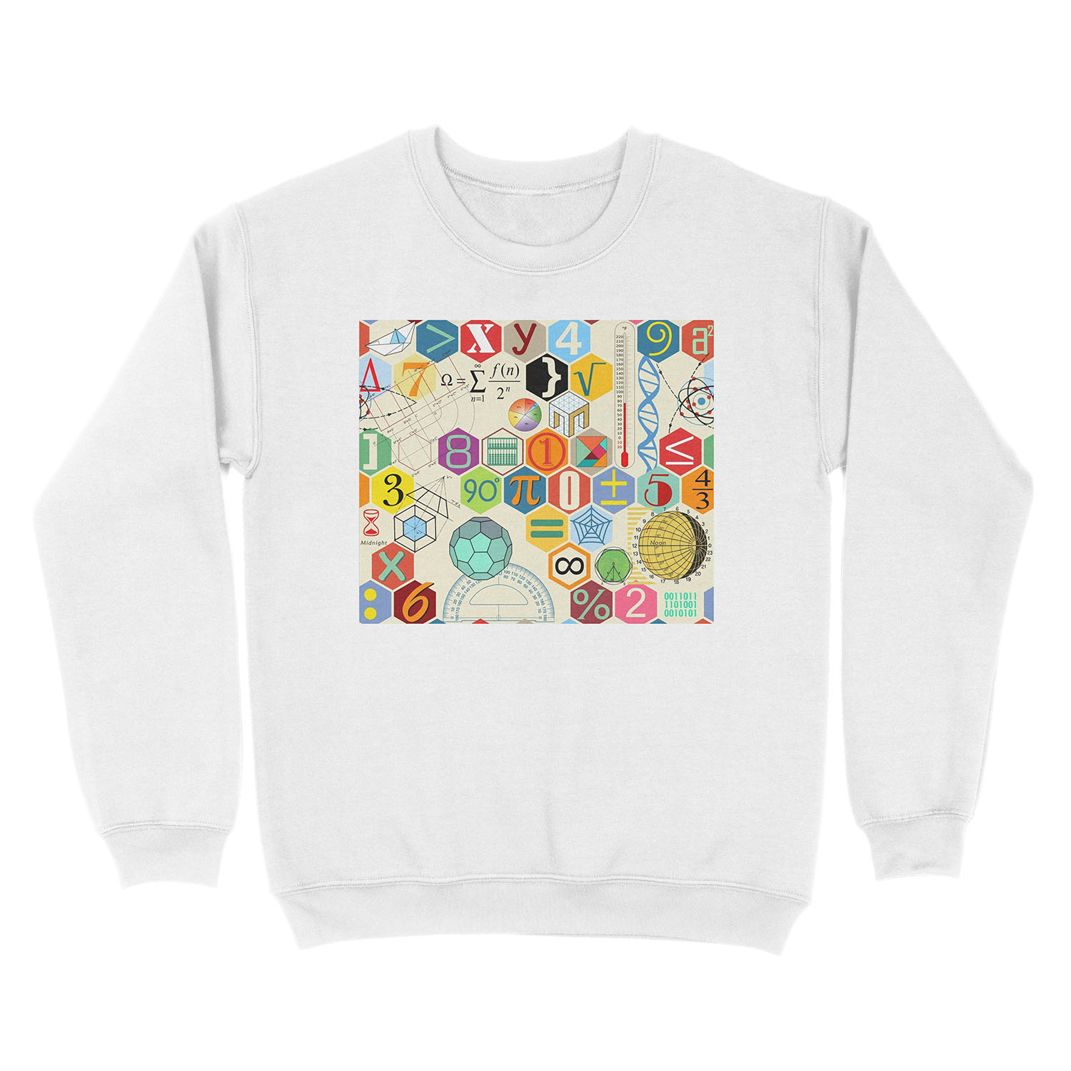 MATH! Unisex Crewneck Sweatshirt - Image 2