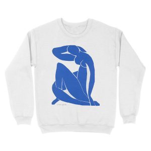 Alternative view of MATISSE BLUE NUDE II Unisex Crewneck Sweatshirt