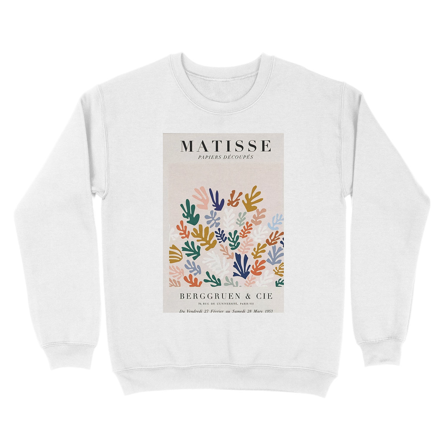 Matisse Cutout Unisex Crewneck Sweatshirt - Image 2