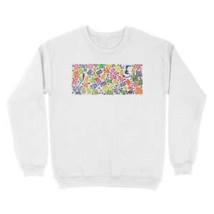 Alternative view of Matisse Floral Pattern Unisex Crewneck Sweatshirt