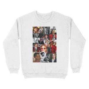 Alternative view of Matthew Gray Gubler Collage Unisex Crewneck Sweatshirt
