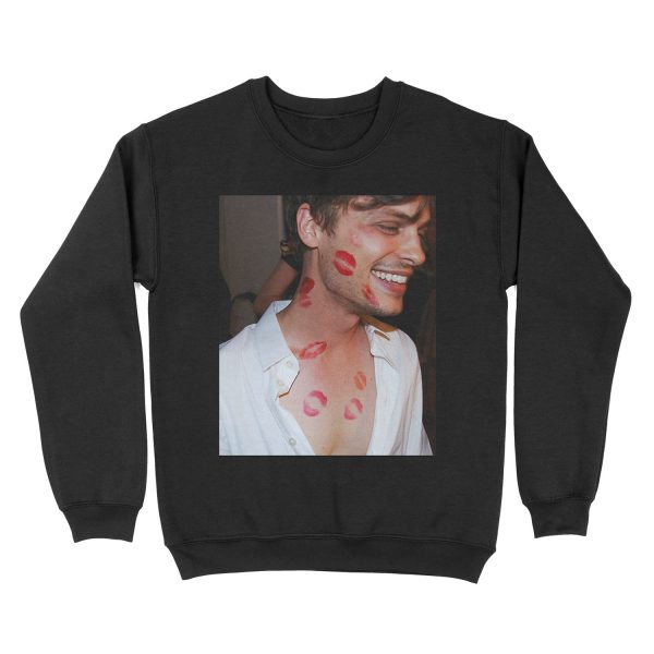 Matthew Gray Gubler Kisses Unisex Crewneck Sweatshirt