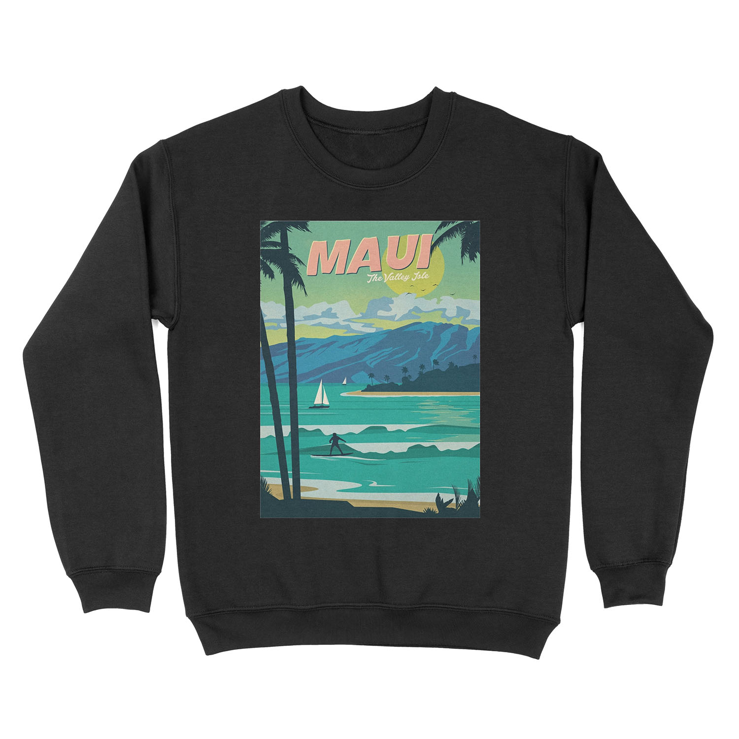 Maui Unisex Crewneck Sweatshirt
