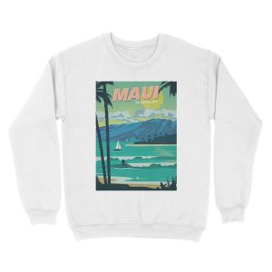 Alternative view of Maui Unisex Crewneck Sweatshirt