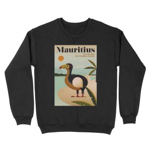 MAURITIUS; Vintage Travel and Tourism Print Unisex Crewneck Sweatshirt
