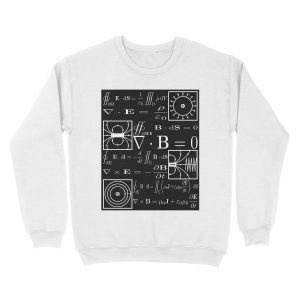 Alternative view of Maxwell's Equations Unisex Crewneck Sweatshirt