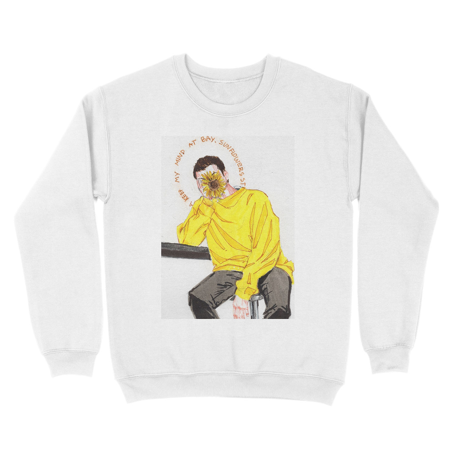 maybe she's right Unisex Crewneck Sweatshirt - Image 2