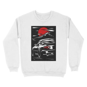 Alternative view of Mazda MX-5 Miata Unisex Crewneck Sweatshirt