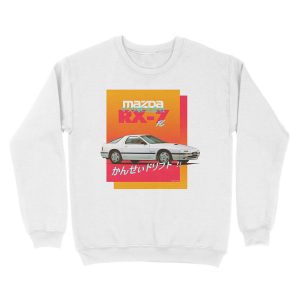 Alternative view of Mazda RX-7 FC Unisex Crewneck Sweatshirt