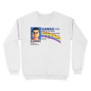 Alternative view of McLovin SUPERBAD Drivers License Replica Unisex Crewneck Sweatshirt