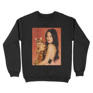 Megan Fox Unisex Crewneck Sweatshirt