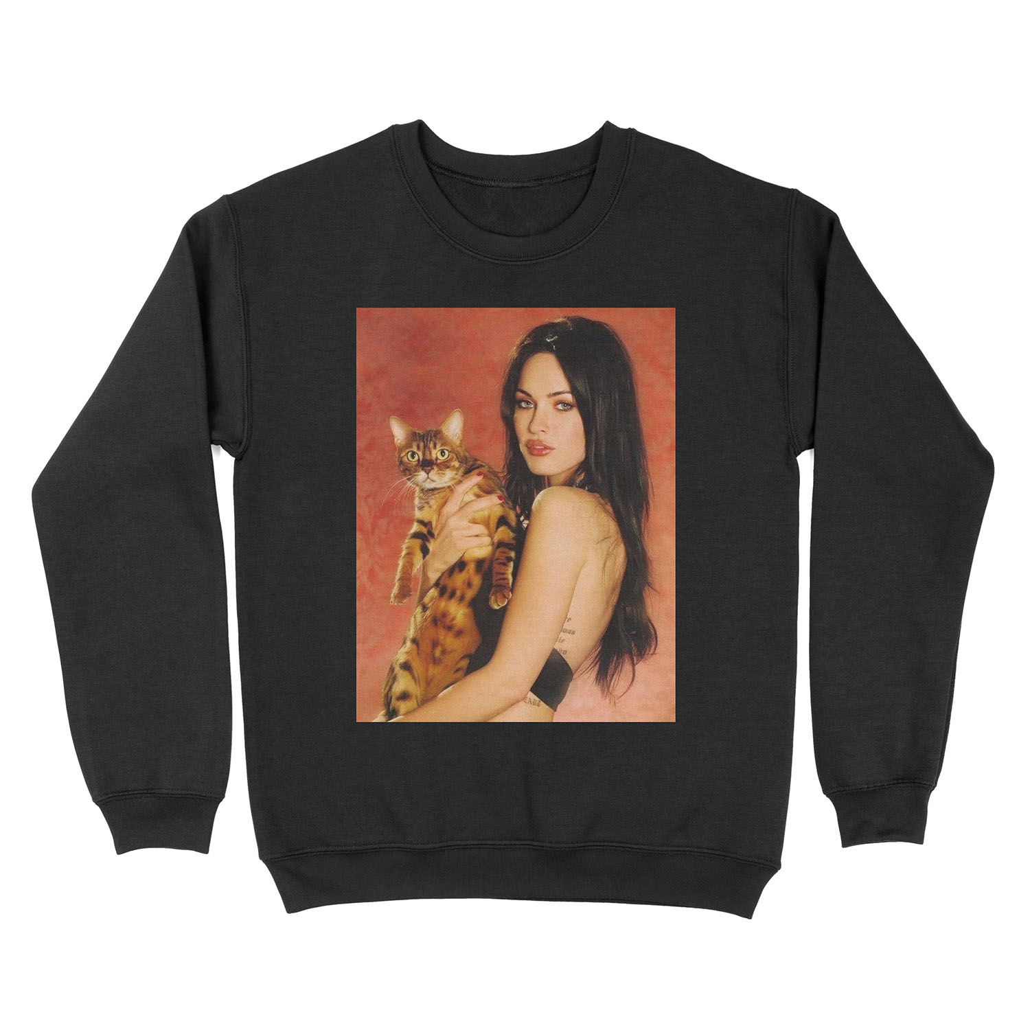Megan Fox Unisex Crewneck Sweatshirt