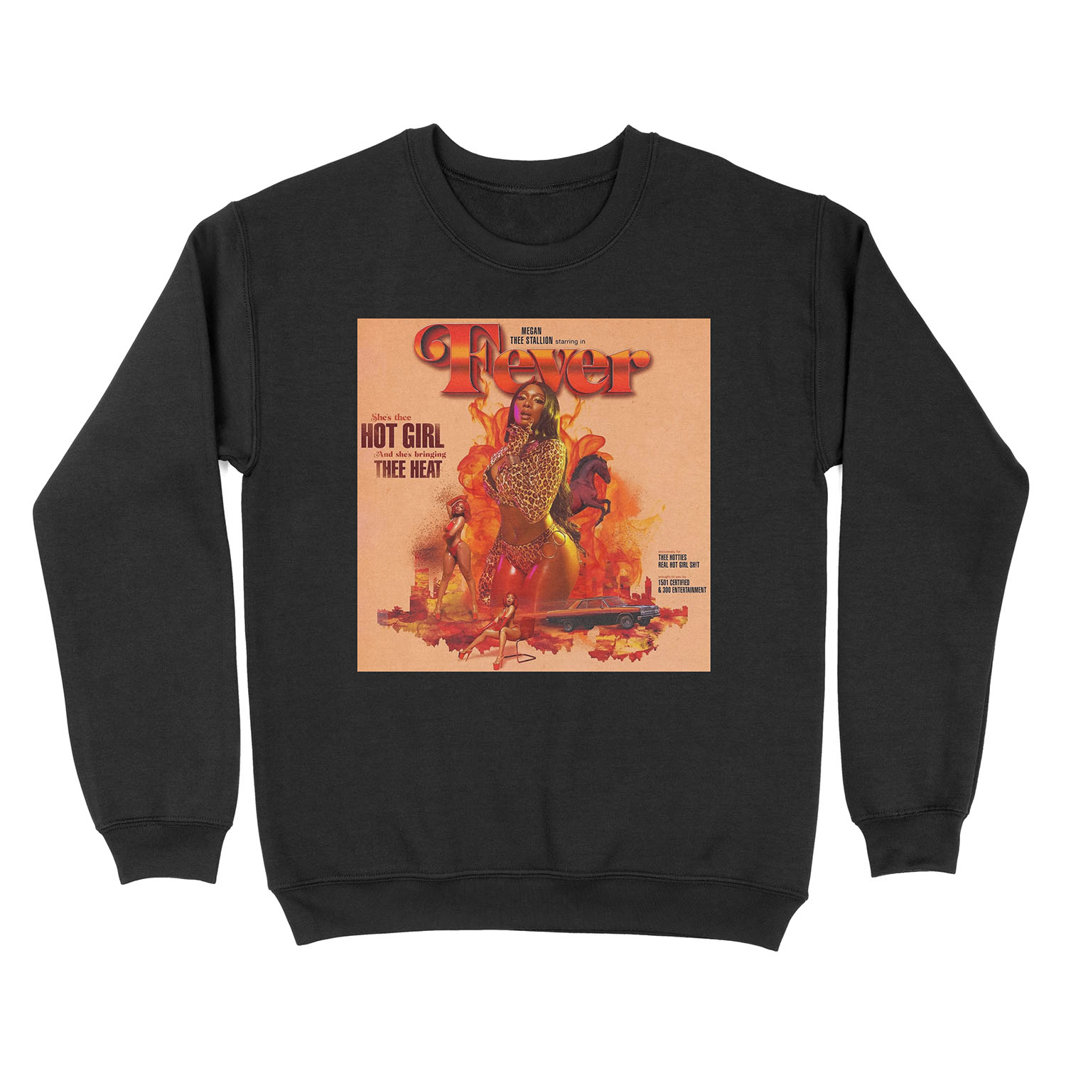Megan thee stallion dress Unisex Crewneck Sweatshirt