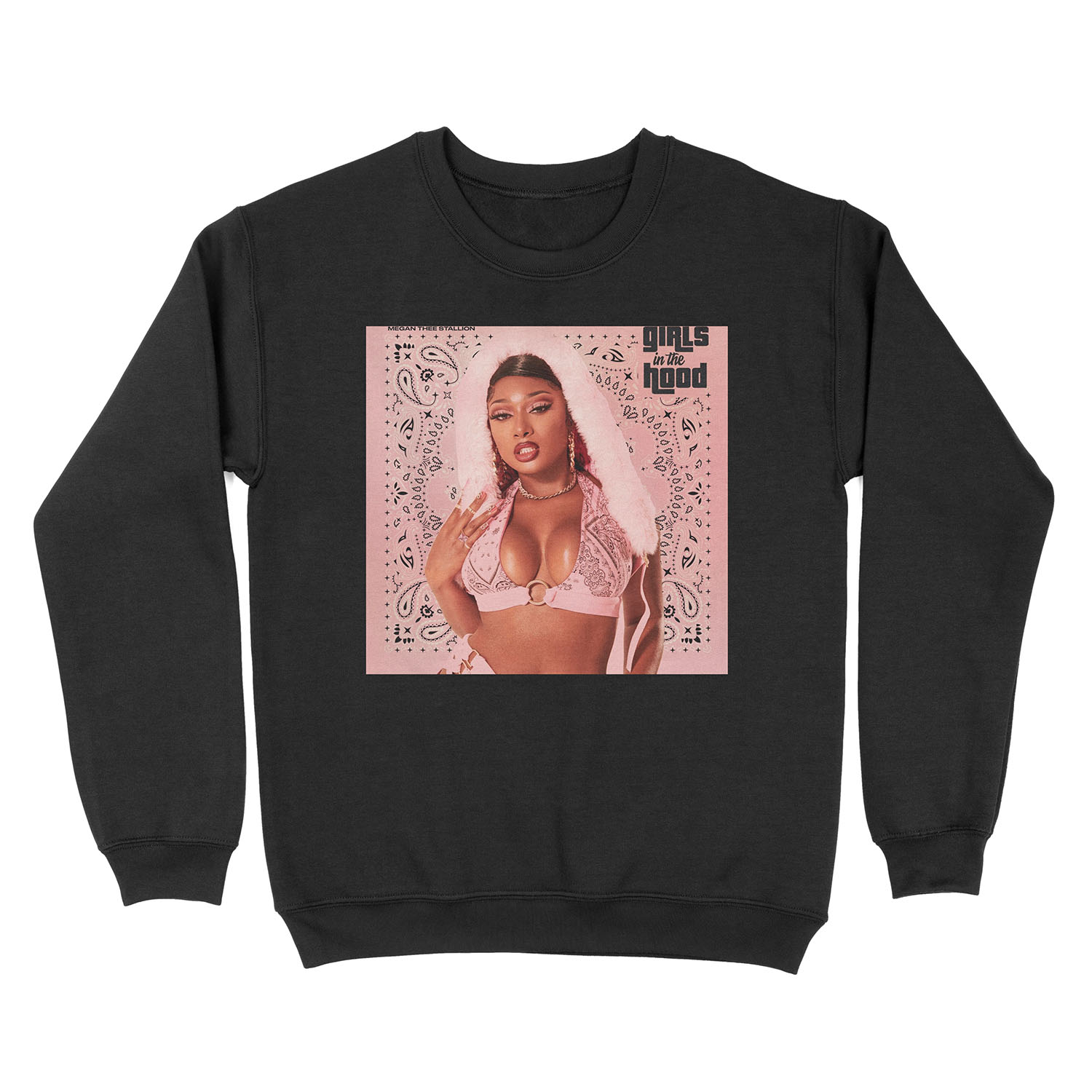 Megan Thee Stallion | Girls In The Hood Unisex Crewneck Sweatshirt