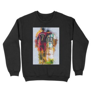 Messi and Ronaldo Unisex Crewneck Sweatshirt