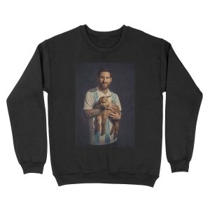 Messi GOAT Unisex Crewneck Sweatshirt