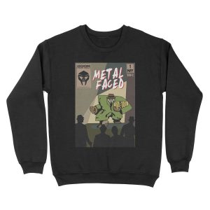 Metal Faced - Comic Cover Unisex Crewneck Sweatshirt