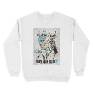Alternative view of Metal Gear Solid 2 poster Unisex Crewneck Sweatshirt