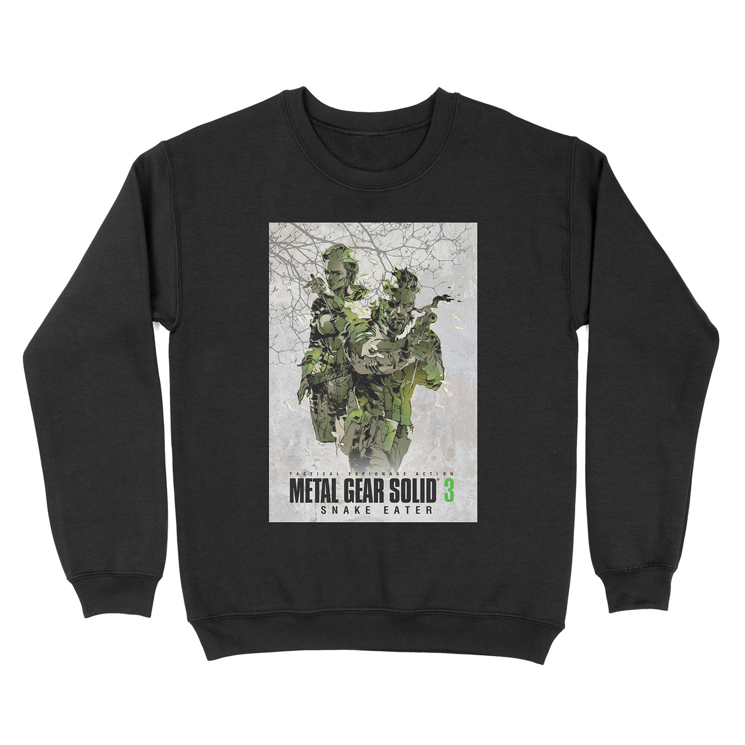Metal Gear Solid 3 poster Unisex Crewneck Sweatshirt