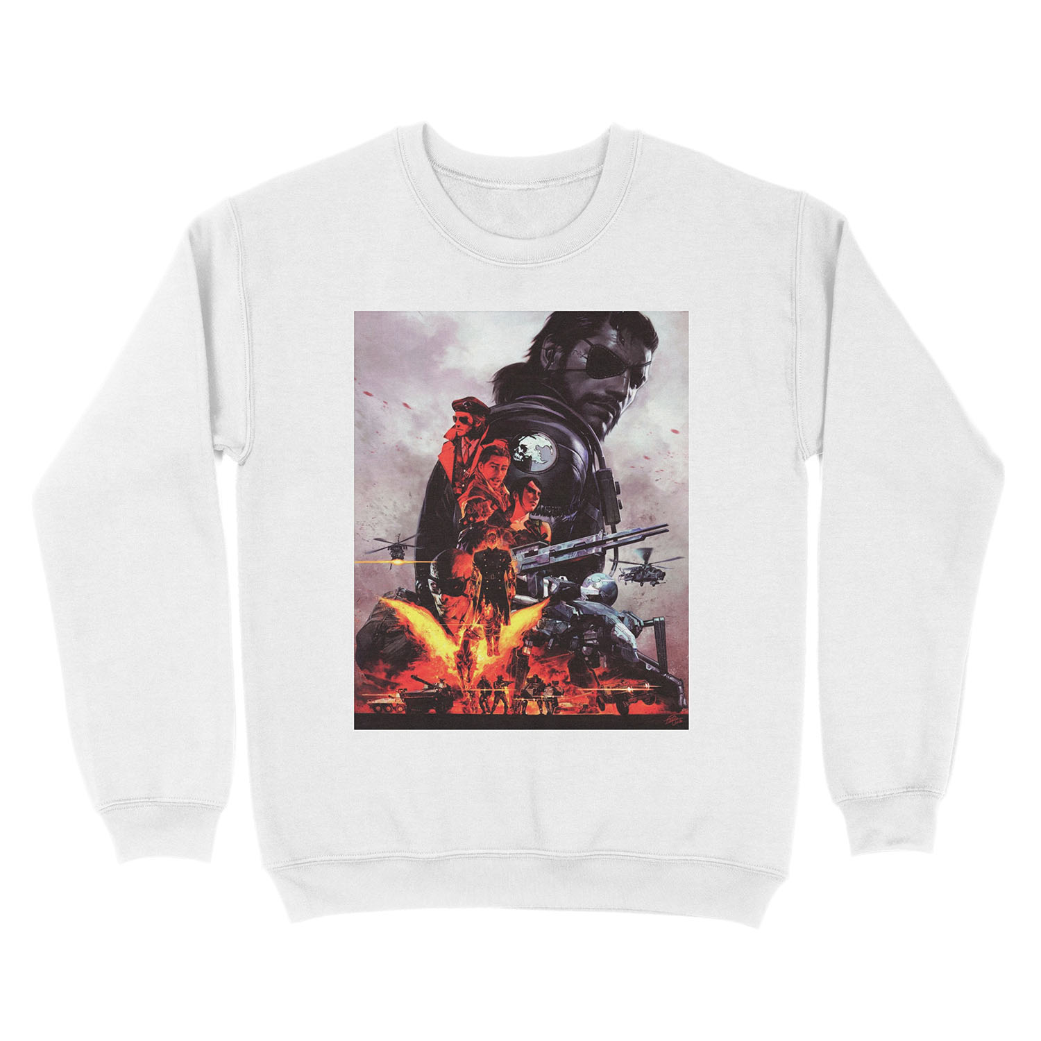Metal Gear Solid V - The Phantom Pain Unisex Crewneck Sweatshirt - Image 2