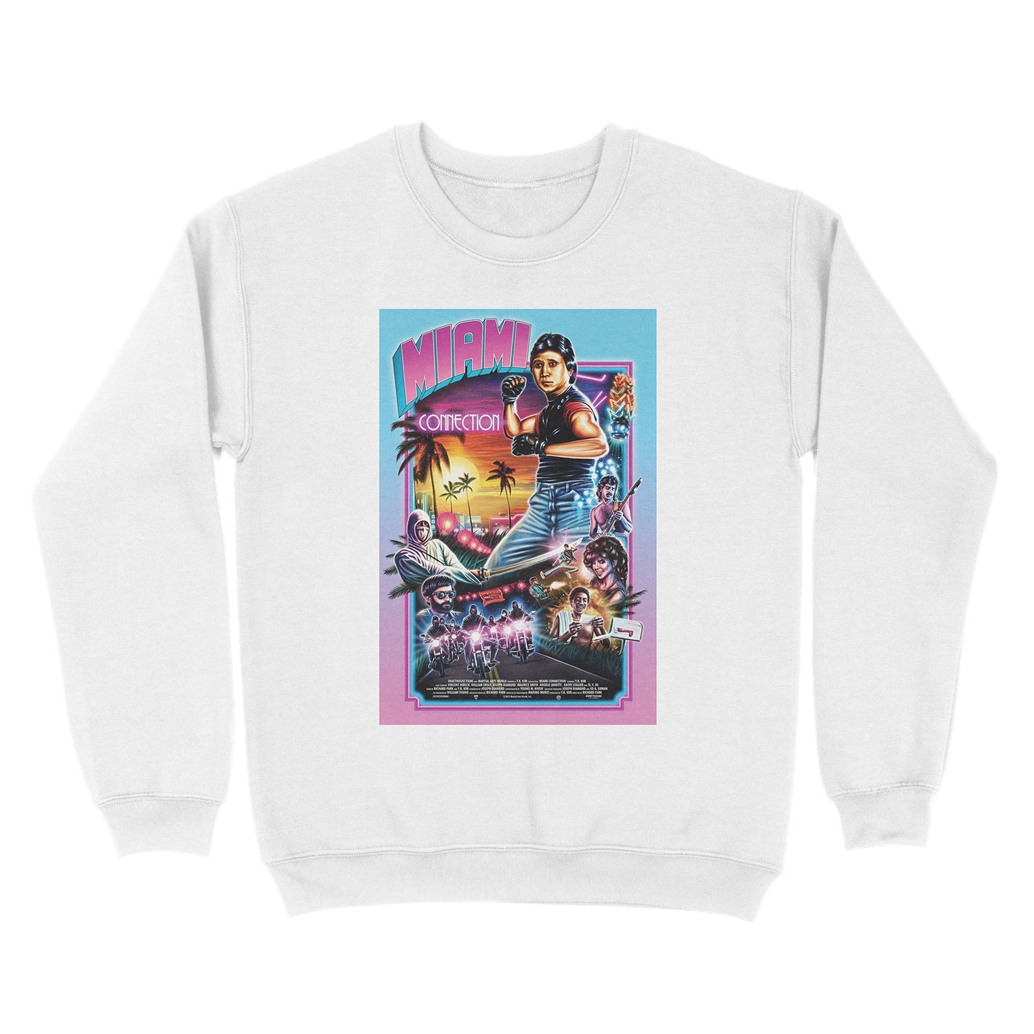 Miami Connection Unisex Crewneck Sweatshirt - Image 2