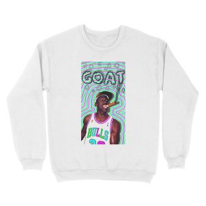 Alternative view of Michael Jordan - LSD Edition Unisex Crewneck Sweatshirt