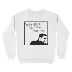 Alternative view of Michael Scott Unisex Crewneck Sweatshirt