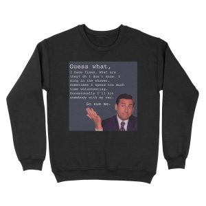 Michael Scott Quotes Unisex Crewneck Sweatshirt