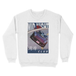 Alternative view of Mid Night Club Japan - Porsche 911 Unisex Crewneck Sweatshirt