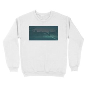 Alternative view of Midnight Upload Unisex Crewneck Sweatshirt
