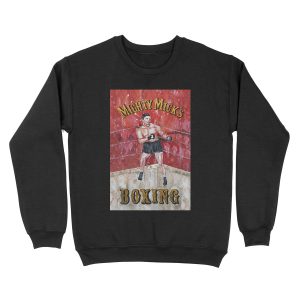 Mighty Mick's Boxing Sign (recreation) Unisex Crewneck Sweatshirt