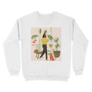 Alternative view of Migrating a Plant Unisex Crewneck Sweatshirt