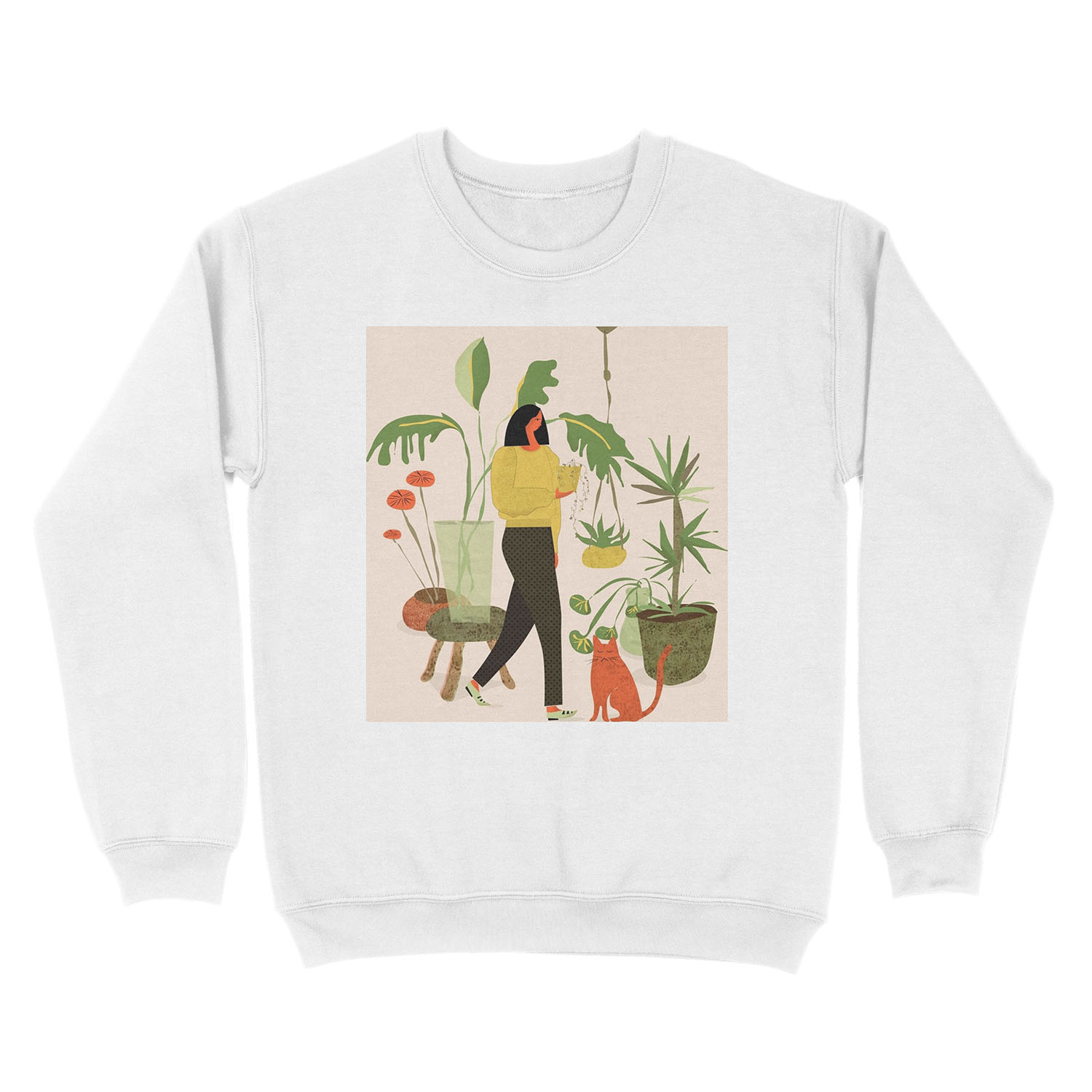 Migrating a Plant Unisex Crewneck Sweatshirt - Image 2