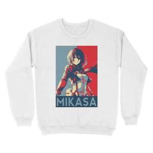 Alternative view of Mikasa Ackerman Shingeki no Kyojin / Attack on Titan Unisex Crewneck Sweatshirt