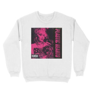Alternative view of Miley Plastic Hearts Unisex Crewneck Sweatshirt
