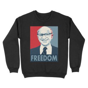 Milton Friedman Unisex Crewneck Sweatshirt