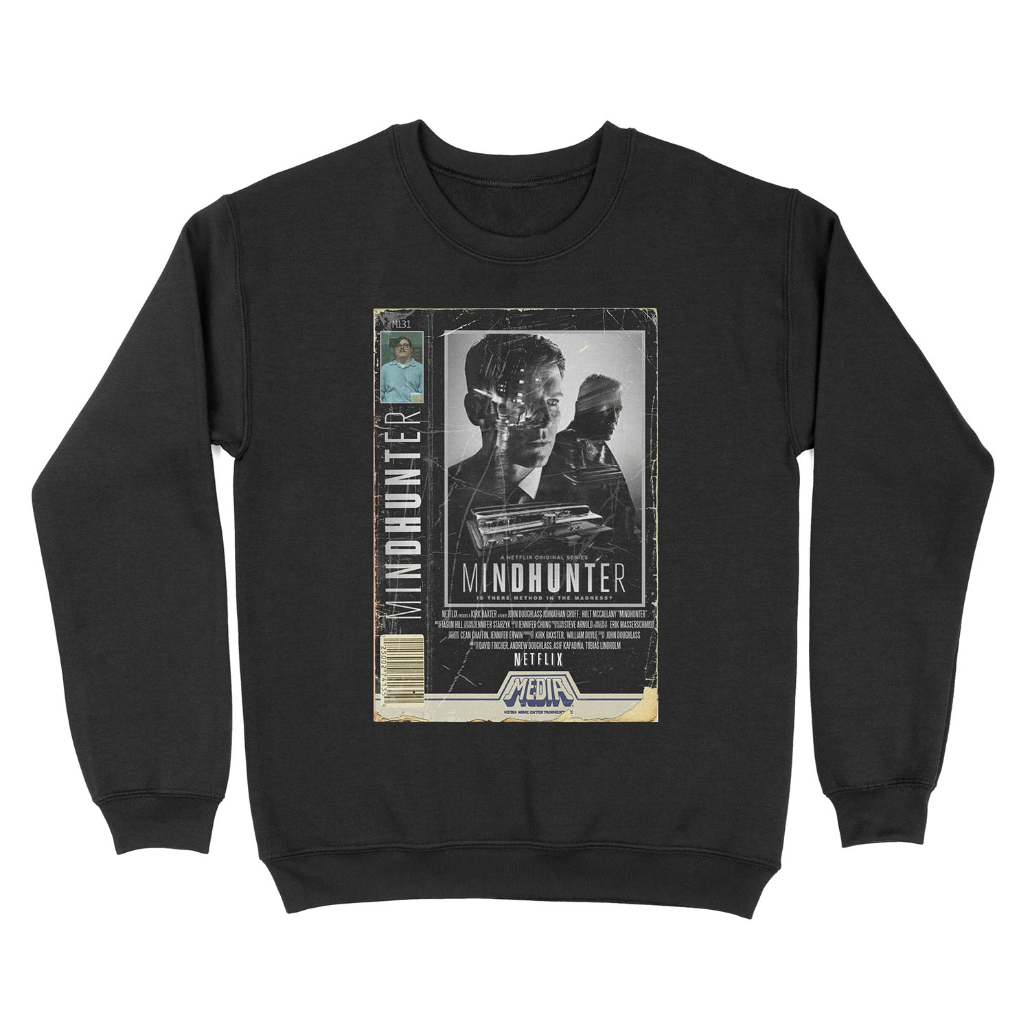 Mindhunter VHS Cover Unisex Crewneck Sweatshirt