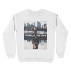 Alternative view of Mindset is Everything Unisex Crewneck Sweatshirt