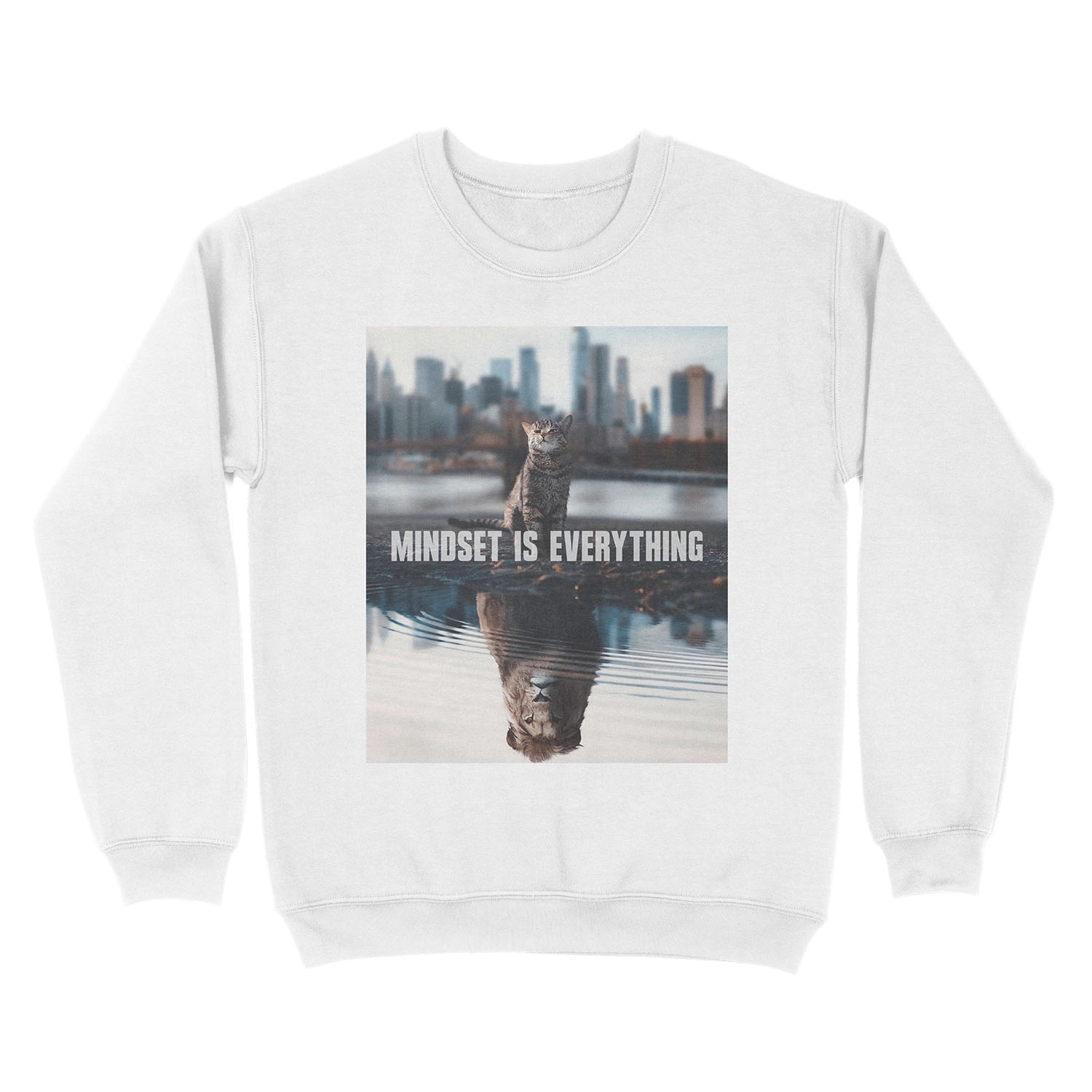 Mindset is Everything Unisex Crewneck Sweatshirt - Image 2