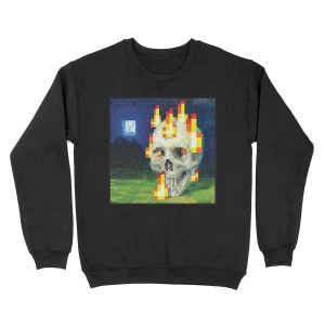 Minecraft Painting Unisex Crewneck Sweatshirt