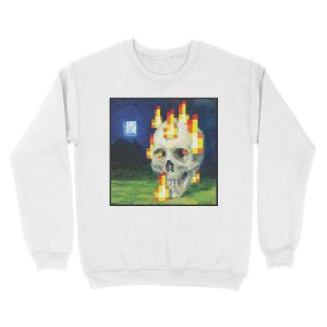 Alternative view of Minecraft Painting Unisex Crewneck Sweatshirt