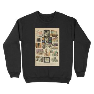MINERALS - French Geology continued Unisex Crewneck Sweatshirt